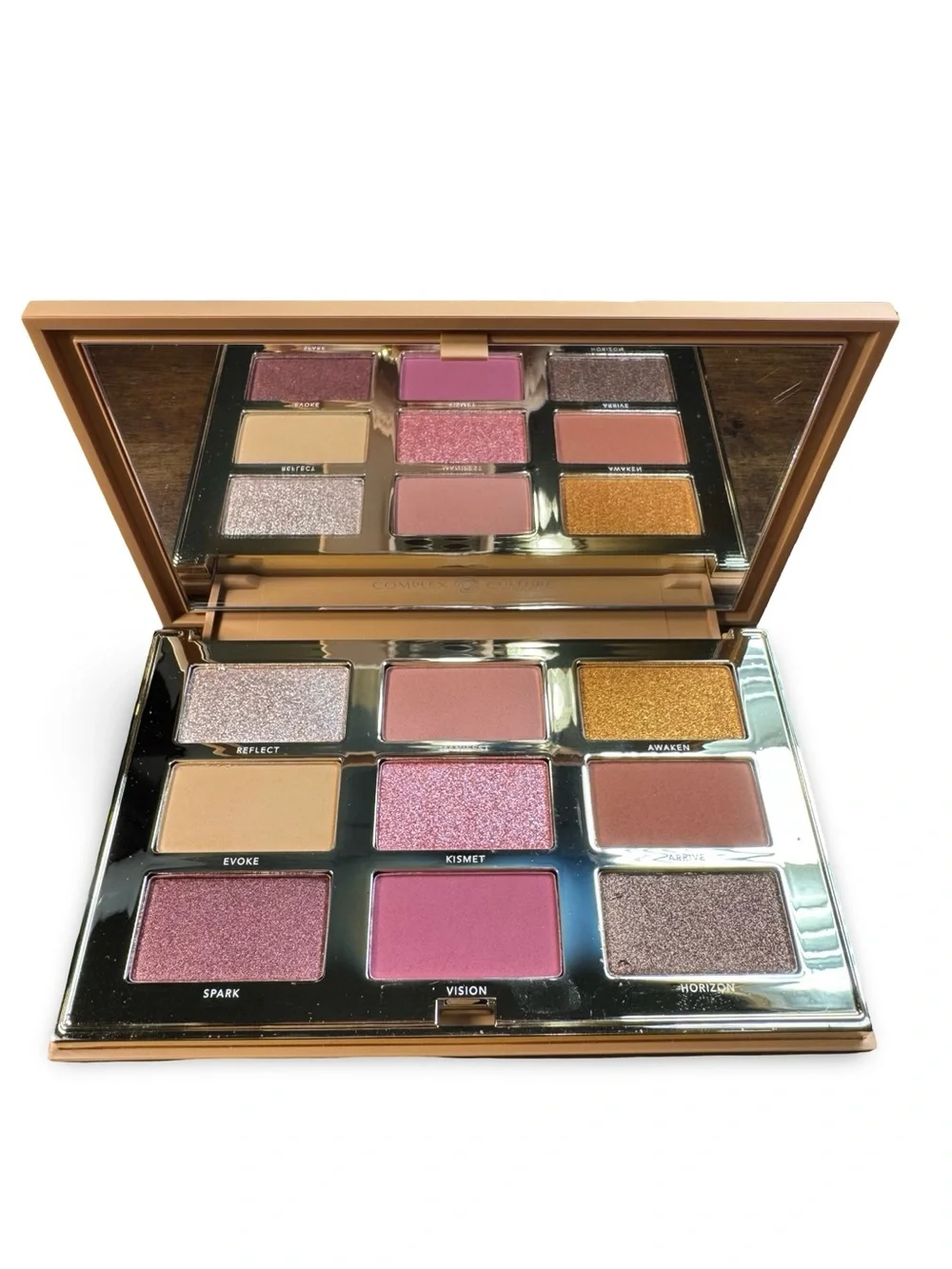 Complex Culture Future’s So Bright Eyeshadow Palette 9 Shades Shimmer Gold Pink